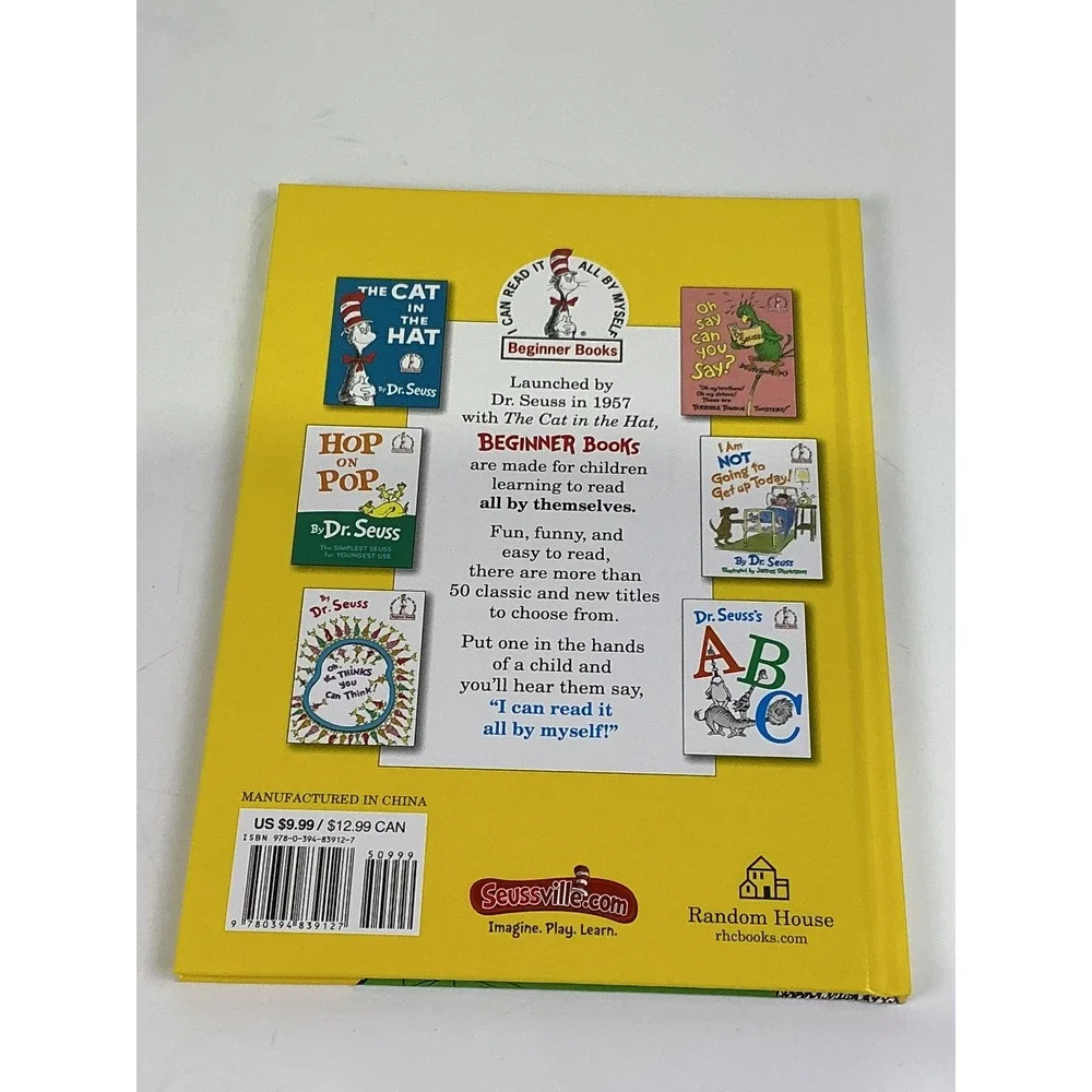 Dr Seuss & P.D. Eastman Beginner Books‎ Lot of 4 Hardcover I Can Read